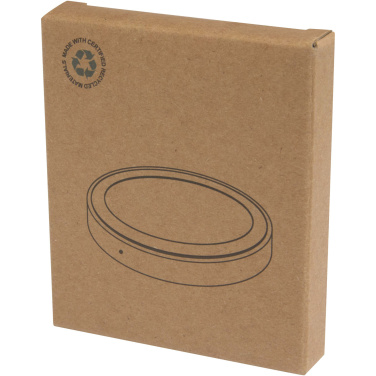 Logotrade werbemittel das Foto: Freal 15W Kabelloses Ladepad aus recyceltem Kunststoff